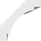 Ekena Millwork 6-in. W x 42-in. D x 42-in. H Merced Architectural Grade PVC Knee Brace BRCP06X42X42MRC - alternate 4